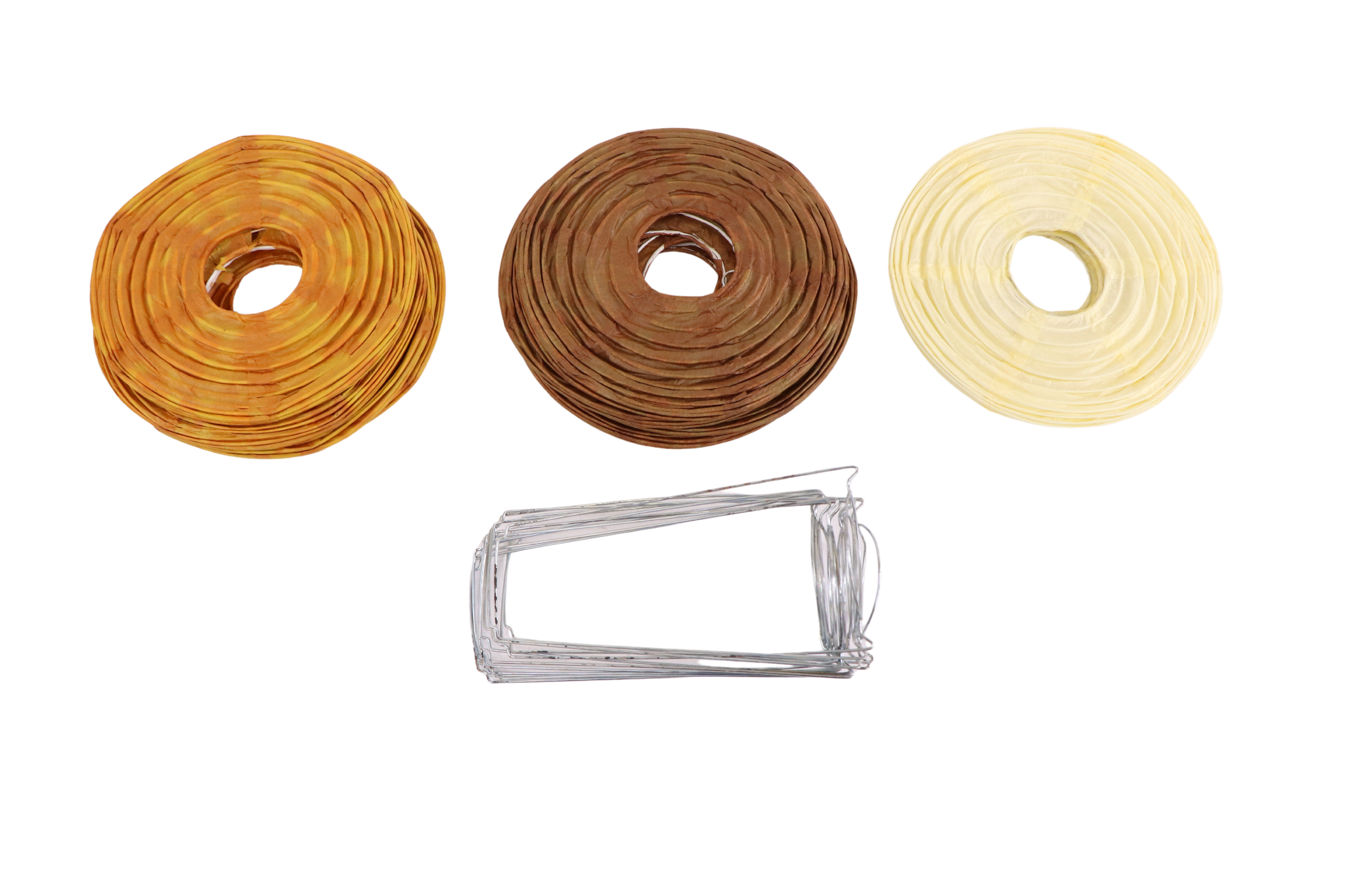 Easy Connect 63816 Papierlaternen-Set 12 Stück 5 m lang Lampions Garten Dekoration Gartenbeleuchtung