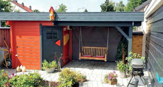 Relex-1 Premium Gartenhaus Relex