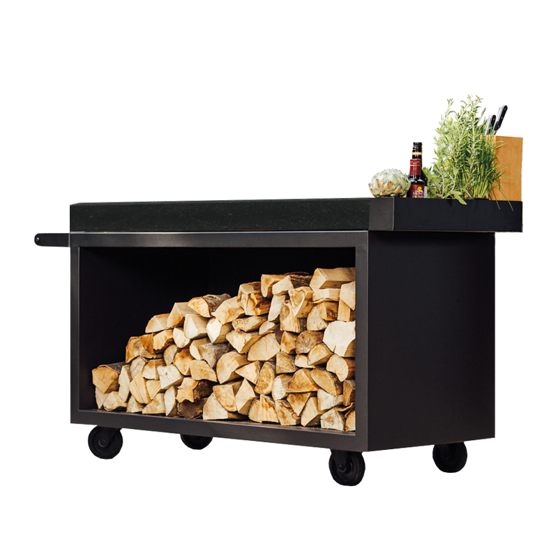 Mise en Place Table Black 135 PRO Keramik Dunkelgrau