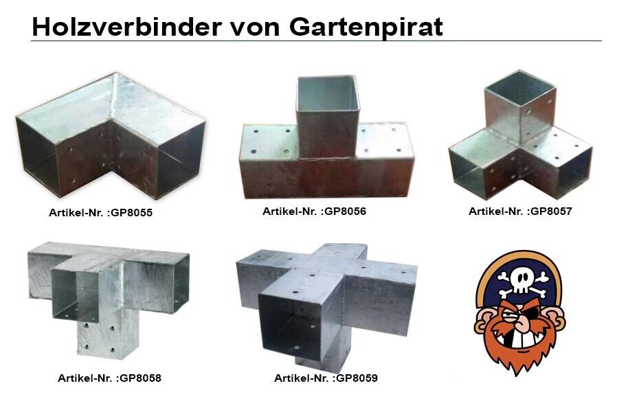 swwAlSMzwor6wr Holzverbinder Balken 90x90 mm Pfostenecke Pfostenverbinder Verbinder aus Stahl verzinkt