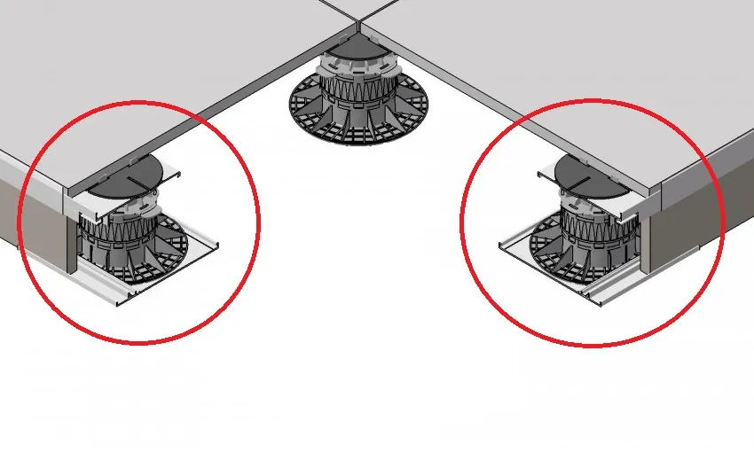 Randabschlusshalter PRO 120x145x10 mm für Plattenlager BASIC & PRO