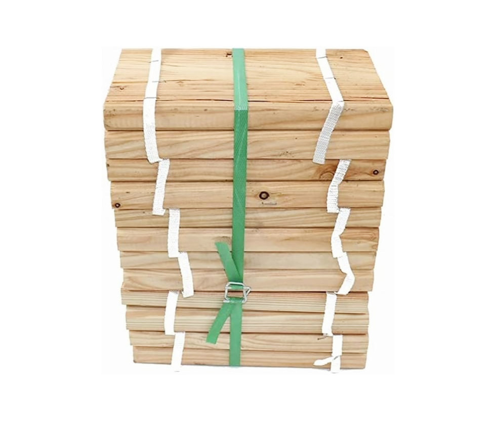 Rollweg Lärche Länge 250 cm für den Weg im Garten