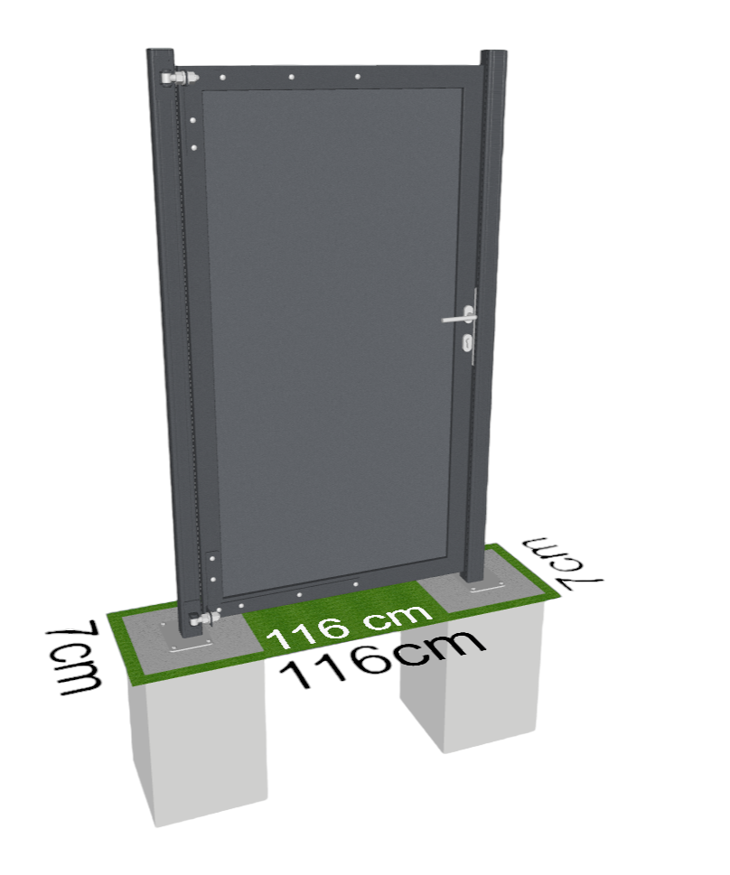 EASY-BOARDS-Tuerrahmen-anthrazit_ Sichtschutz EASY-BOARDS Türrahmen 100x180 cm anthrazit
