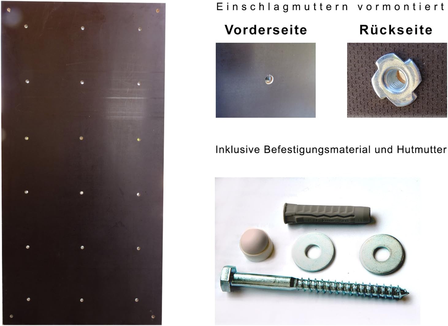 b2X0y36XWZaKVyD Kletterwand Outdoor mit bunten Klettersteinen und Montagematerial für Kinder und Erwachsene