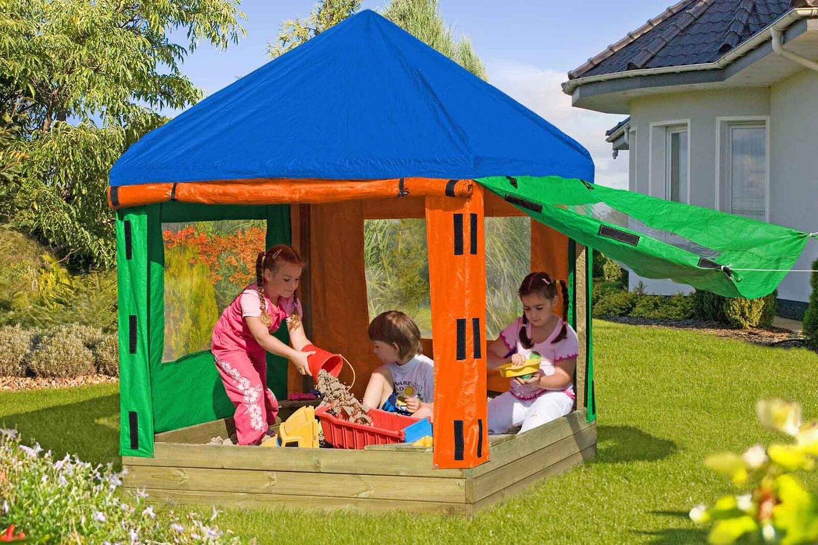 s-l1600fwiTs0qla6PHqI Sandkasten 153x153 cm aus Holz imprägniert