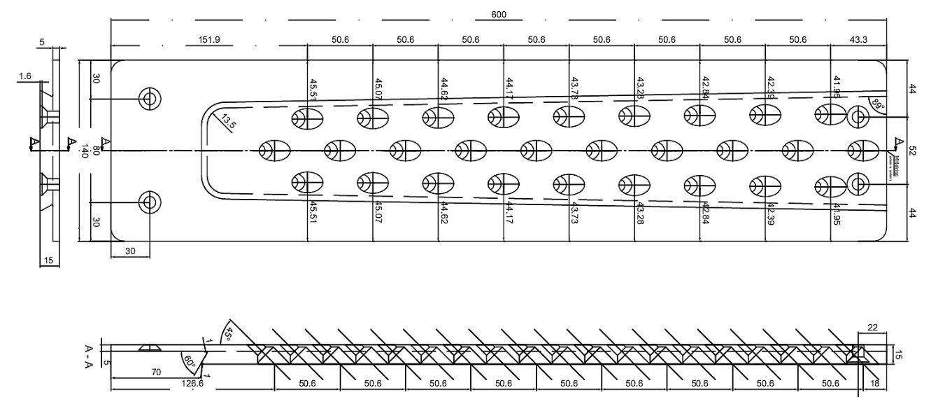 3jNNGu0B6Us6Ue Pitzl Schwerlast Verbinder HVP für Holz-Holzanschluss 140x600x20 mm Inkl. Abhubsicherung 88560.1000
