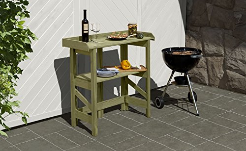 Gartentisch L90 x B42 x H97 cm Tisch Pflanztisch Garten sofort gebrauchsfertig stabil individuell einsetzbar leicht und schnell zusammenklappbar von Gartenwelt Riegelsberger