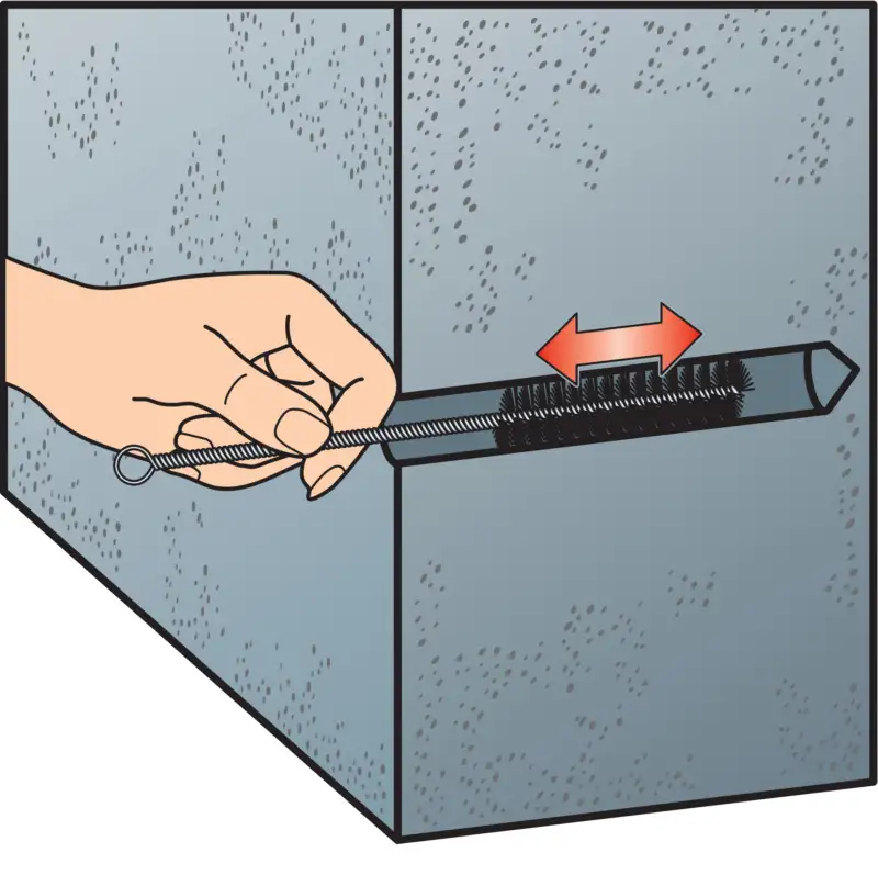 Nageldübel vormontiert 8x80 Nylon / (Stahl verzinkt (50 Stück) - 905 908 80)