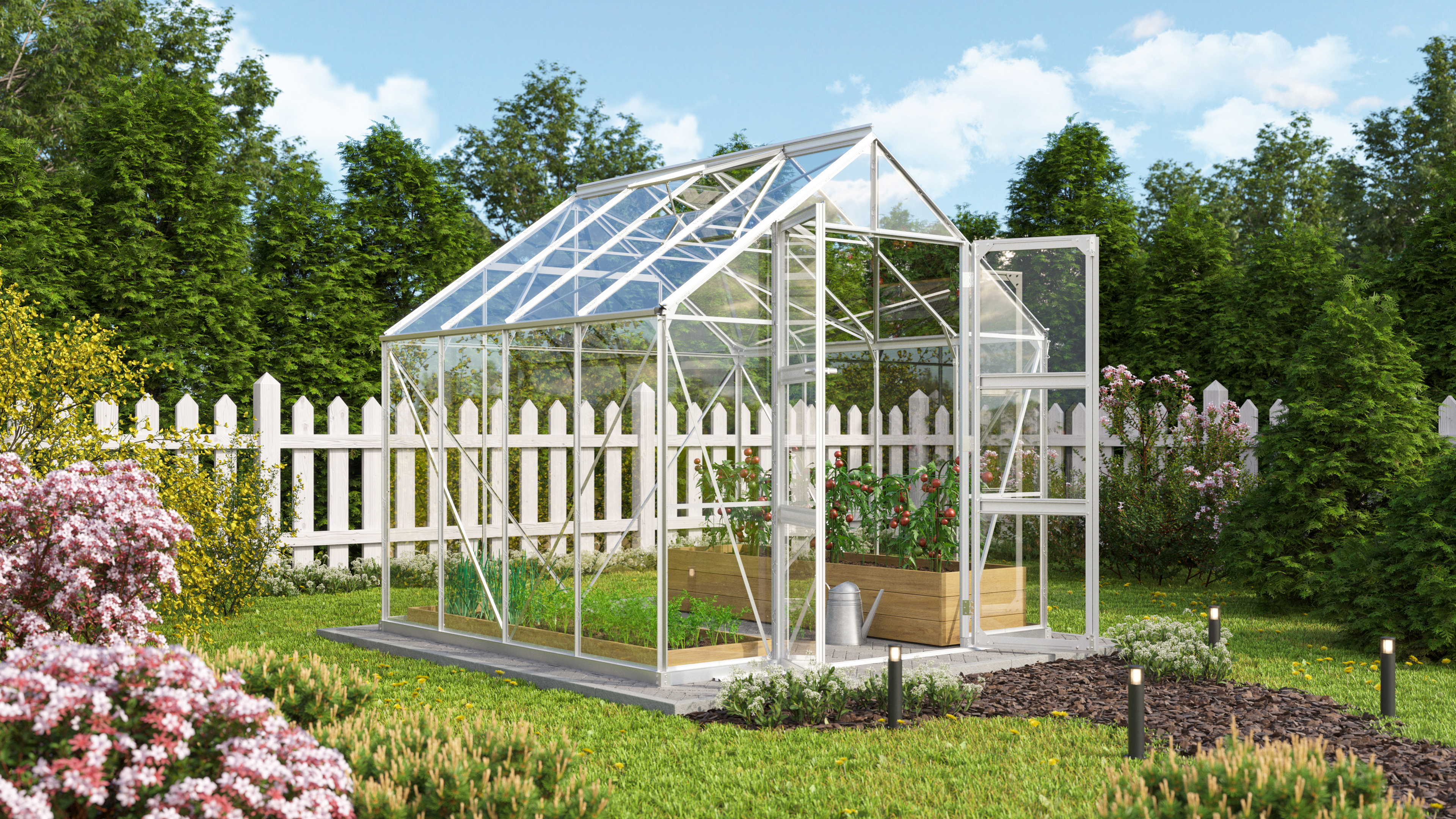 Gewächshaus Domus 6700 ESG3mm