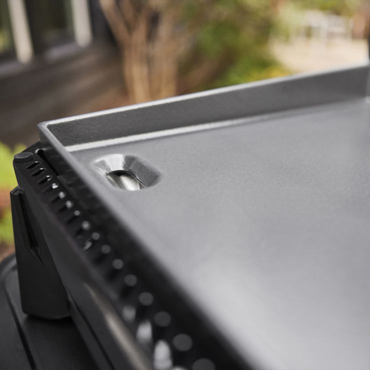 slate_fettablauf Weber Slate GP 56cm Premium Plancha