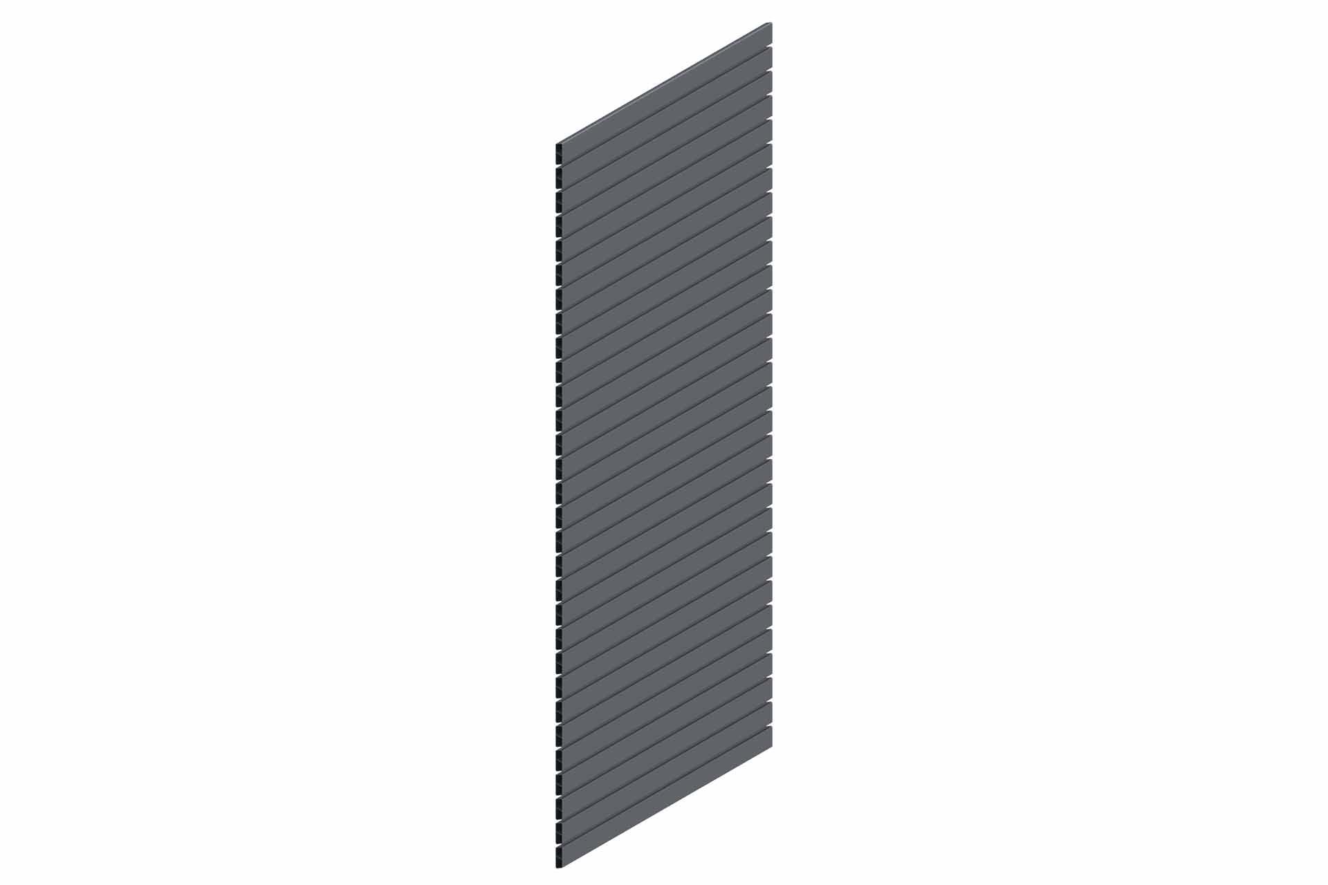 53142-W2 ALU Rhombuszaun 60x180 cm anthrazit Sichtschutz