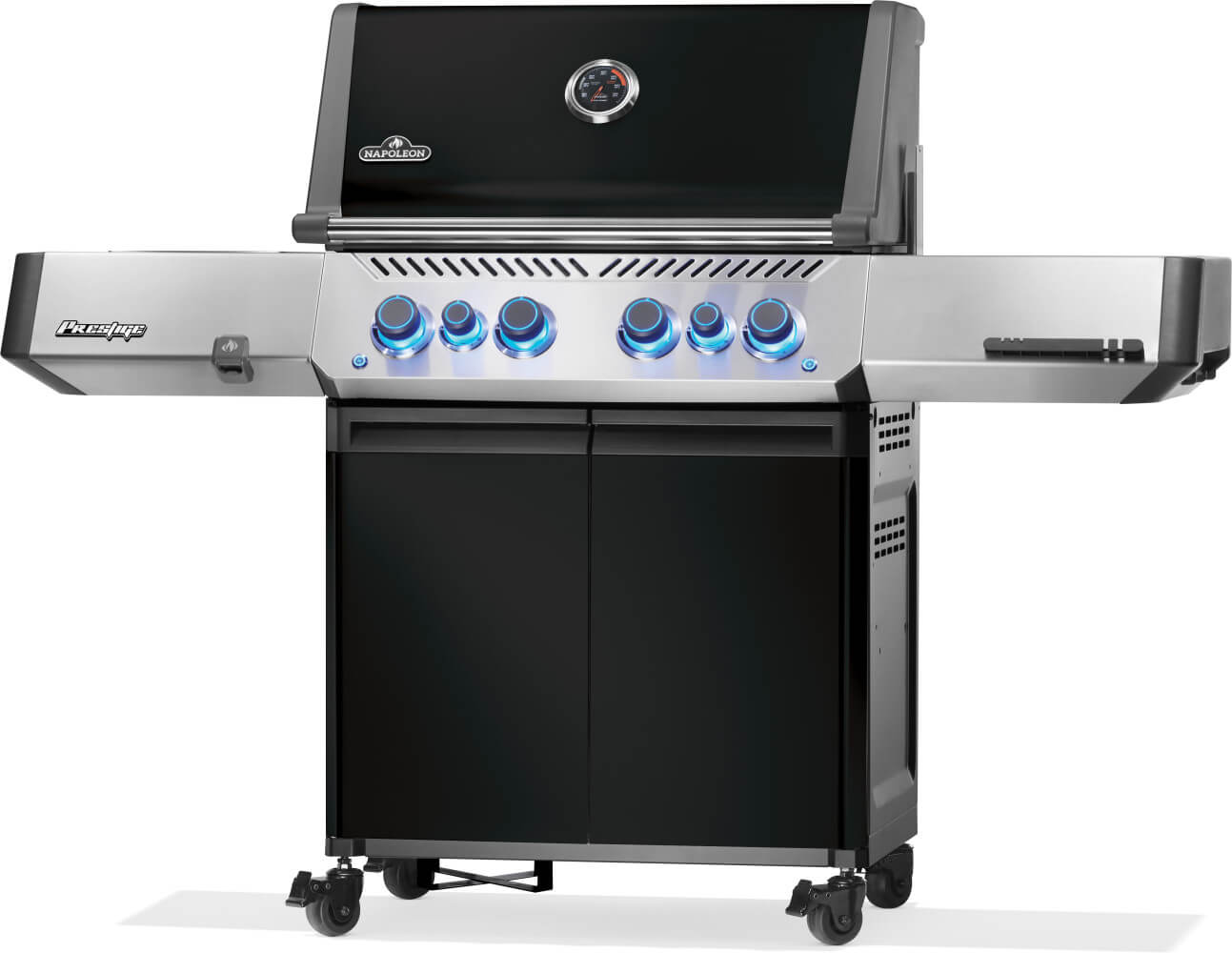 Napoleon Propangasgrill Prestige® 500 RSIB schwarz mit Infrarot-Seiten- und Heckbrenner