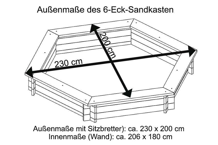 s-l1600ffzmsGUVcXi2B5P Sandkasten aus Holz imprägniert Aufbau mit Stecksystem