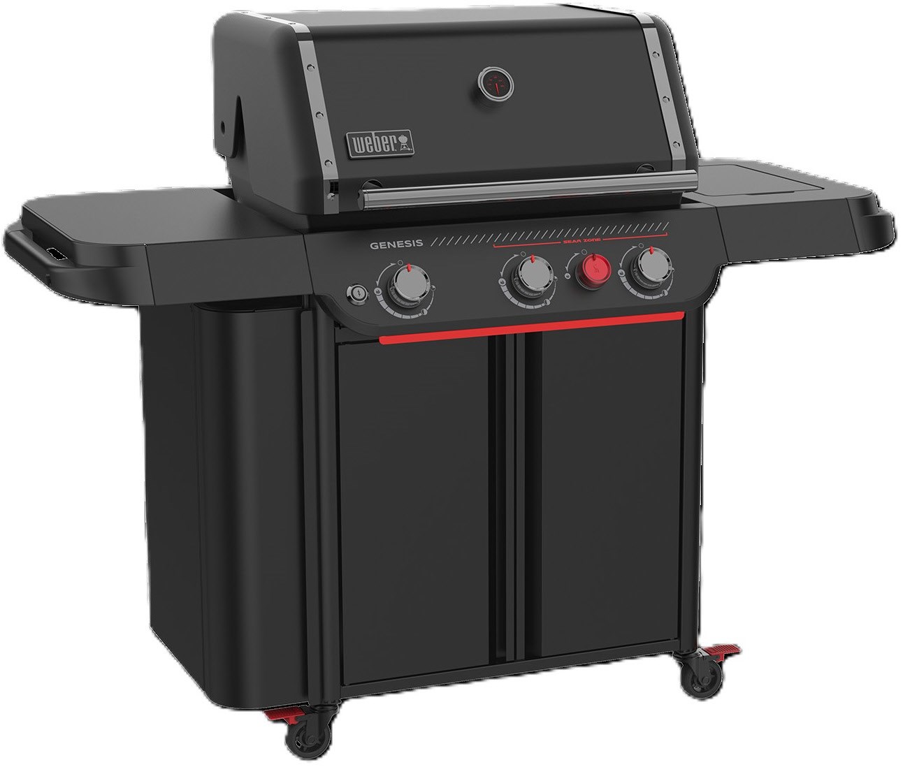 Weber Genesis Stealth E-330WR Gasgrill mit Drehspieß & Sear Zone