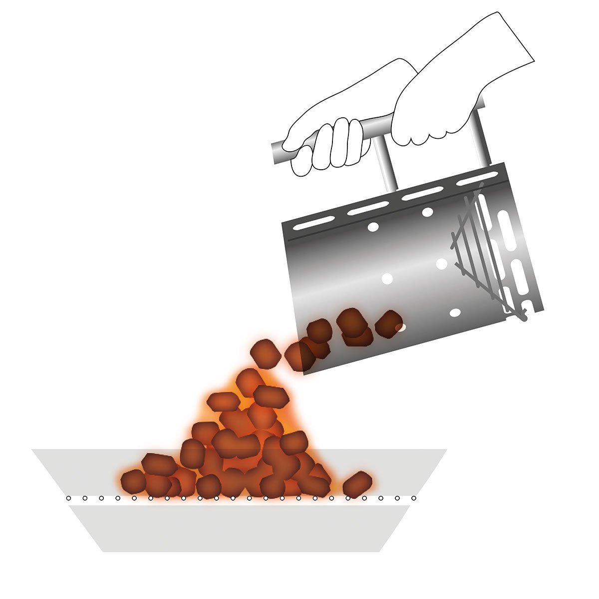 Brennpaste Set 200 gr. für Premium Grillbriketts RAUCHFREI* anzünden