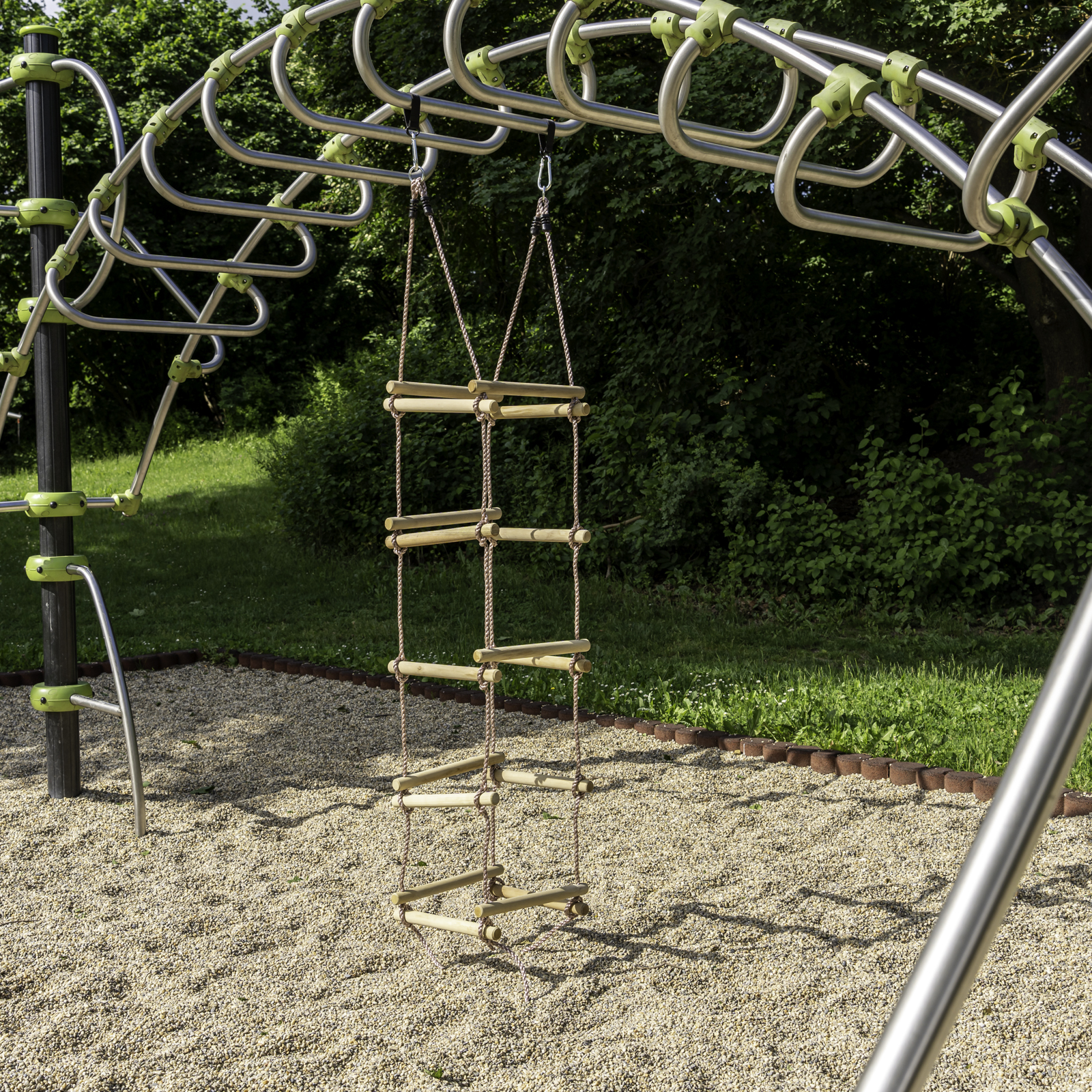 Strickleiter für Kinder Spielturm Klettern Leiter für Baumhaus Holzsprossen