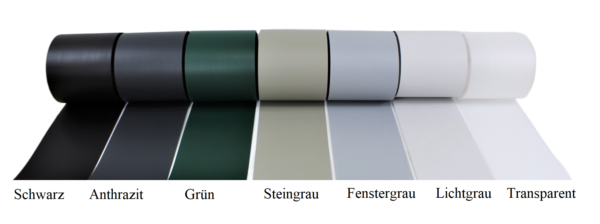 PP_alle-Farben2pPDSIWAvgd75 Sichtschutzstreifen für Doppelstabmatten 2535 x190 x 1,35 mm verschiedene Farben