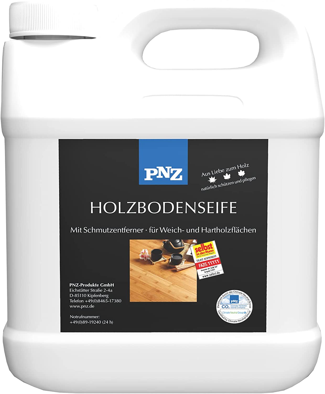 Seife PNZ Holzboden Seife, Gebinde: 30L, Farbe: Weiß