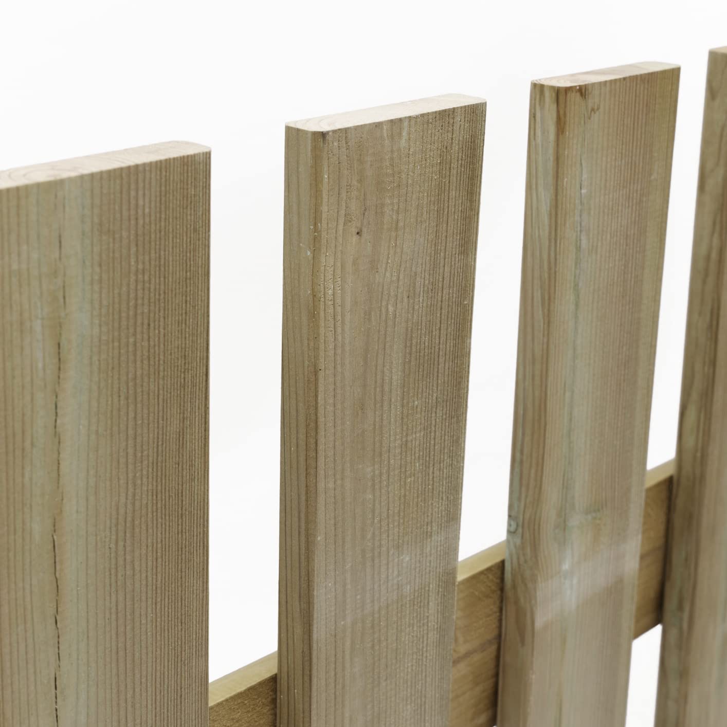 61wrohBzNKL Zaunlatten Kiefer imprägniert Holz Zaun Latte Stakete Zaunbrett Typ E (20x70 mm) |