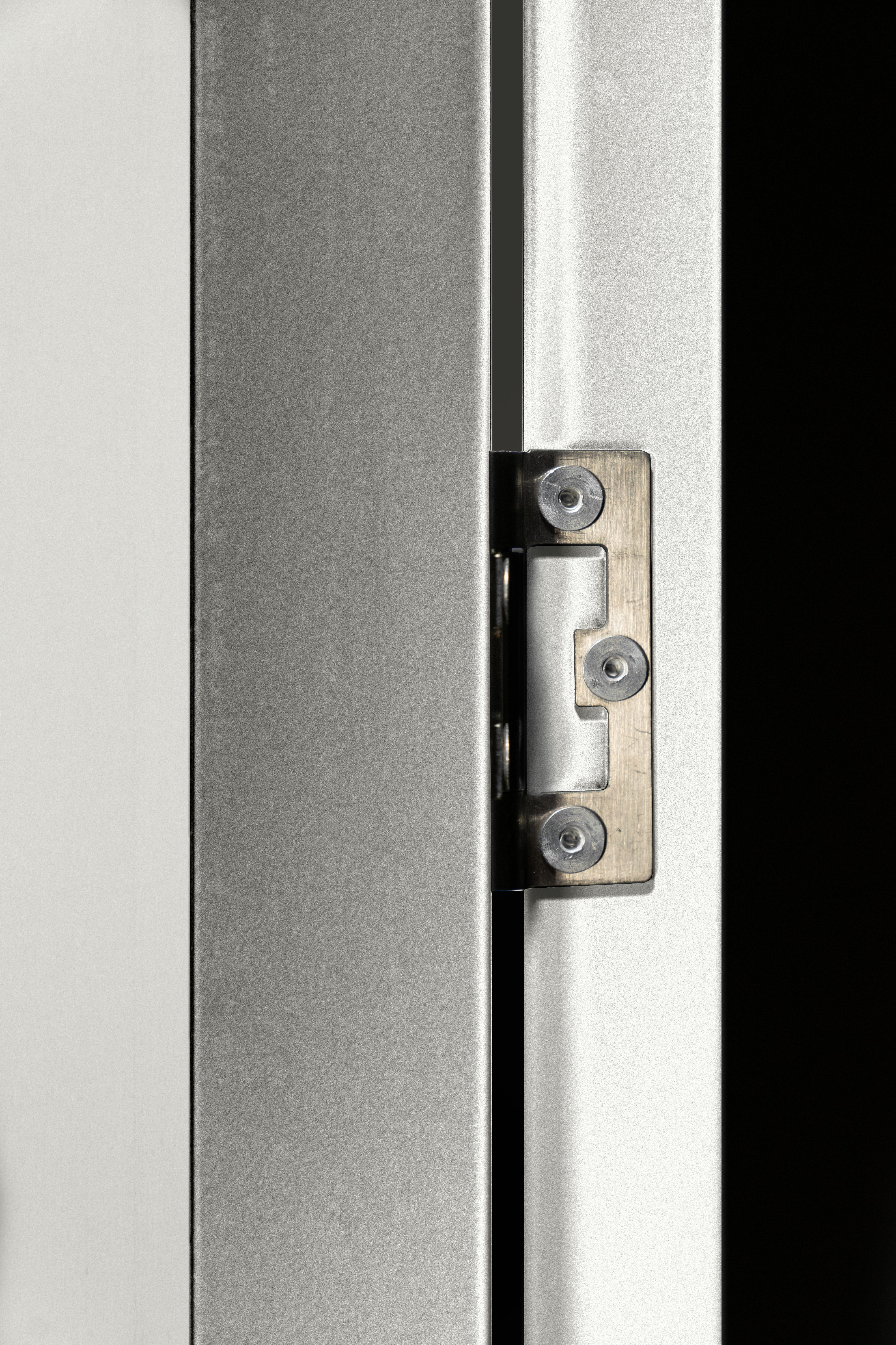 Schwingtür-Kit 1, silber metallic