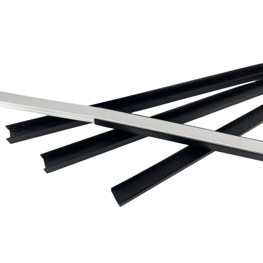 10er-Set 1 m Aluminiumschienen für LED-Streifen