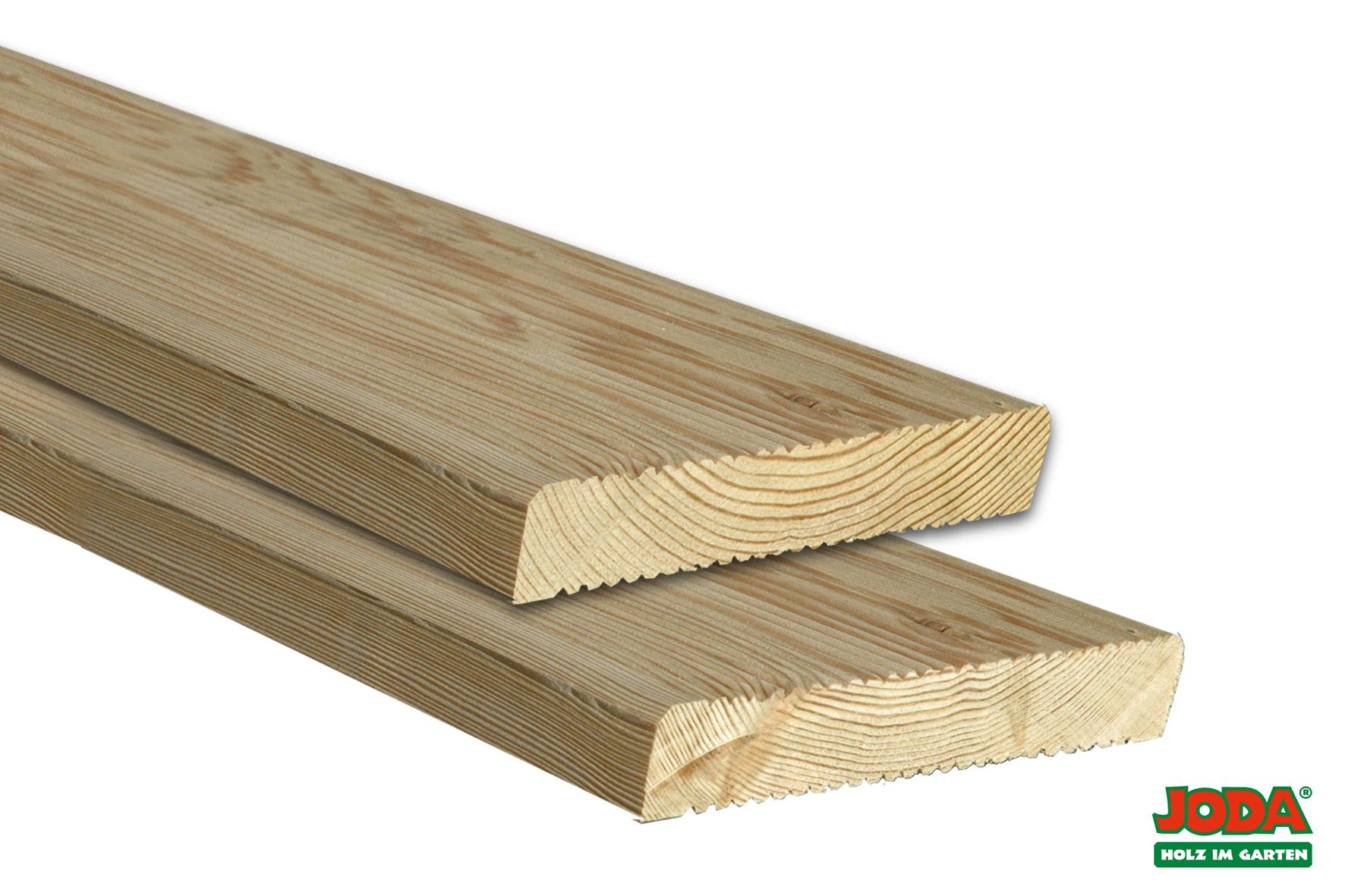 joda_terrassendiele_riffel-profil_sibirische_laerche2_kunde Terrassendiele Lärche 27x142x6000 mm fein geriffelt Terrassen Dielen