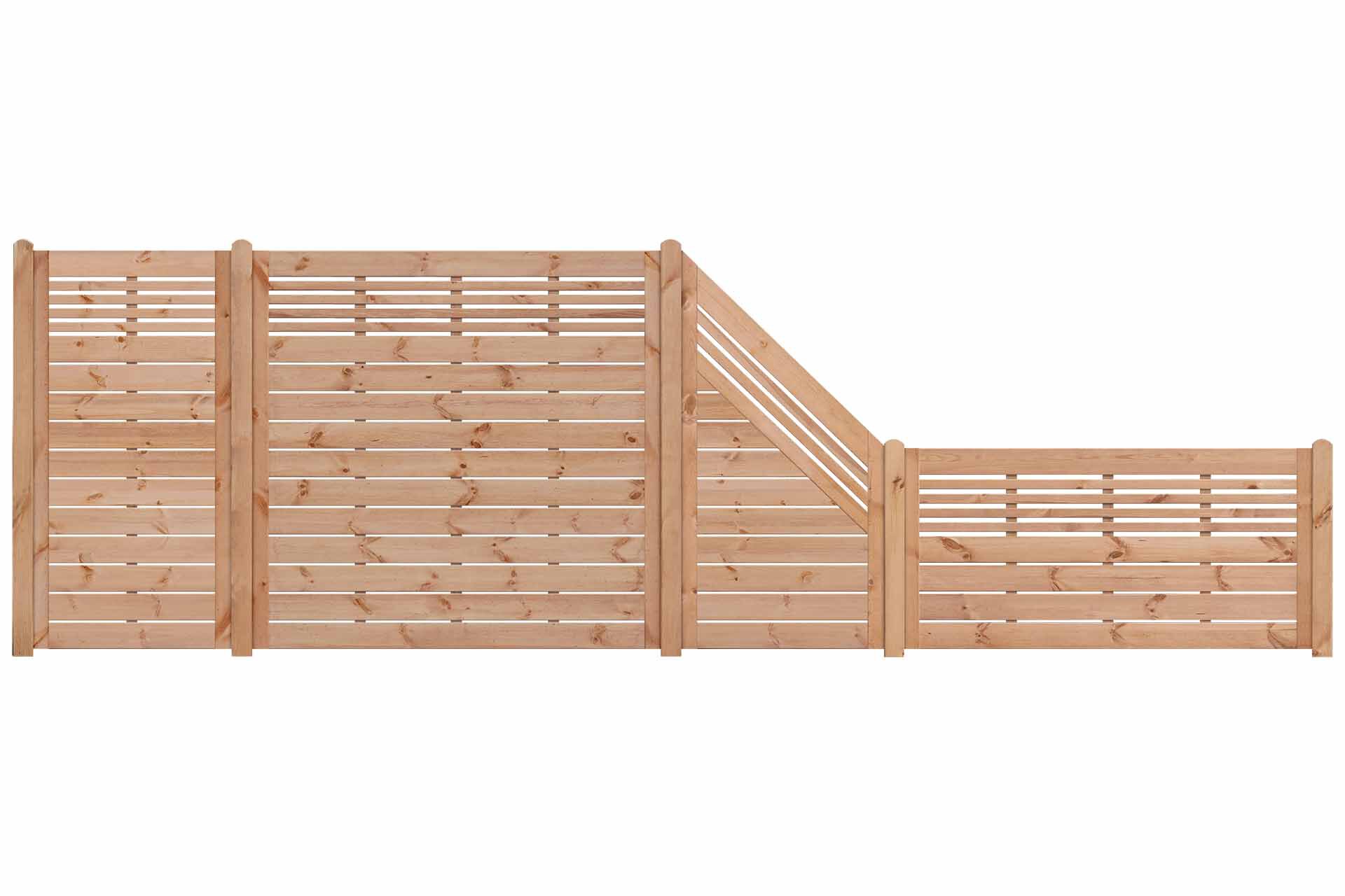 SINA-Kiefer-LaercheoptiksiBfETy5bP1FO Sichtschutz SINA Zaunelement 180x90 cm Kiefer Lärchenoptik