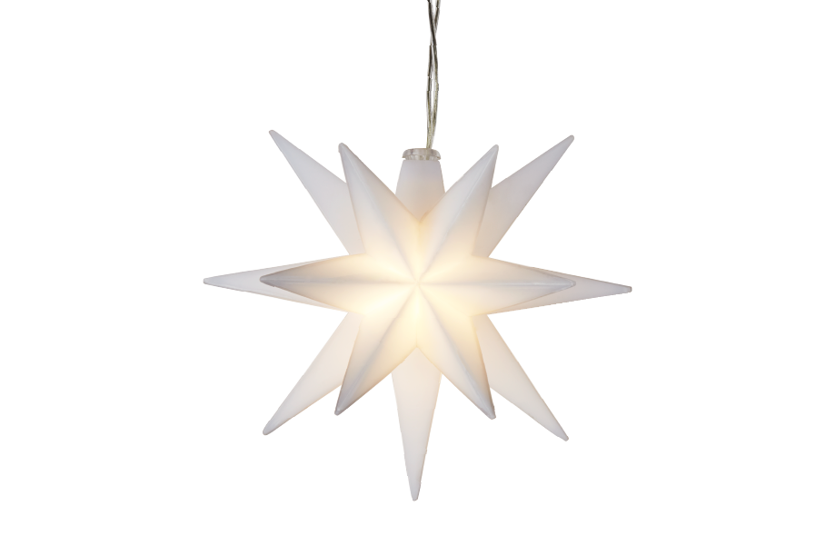 b6weZZlL8uLV1Pq Lichterkette mit weißen LED-Sternen warmweißes Licht für innen und außen