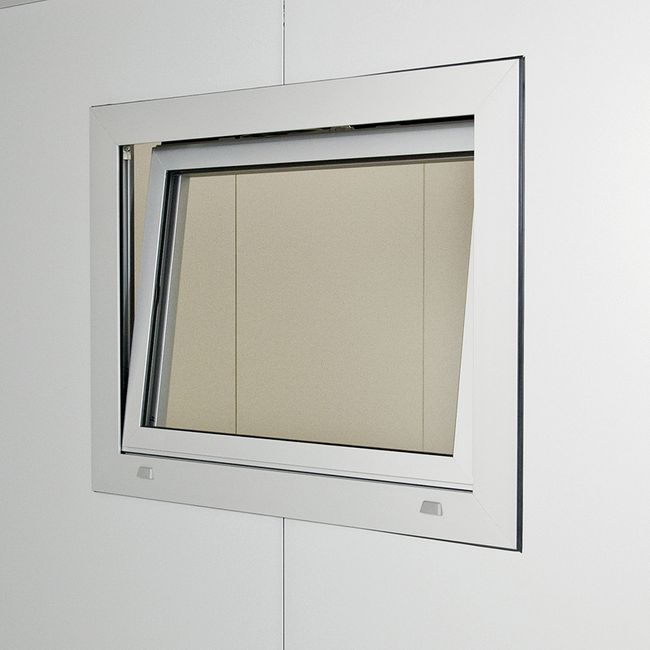 Dreh-Kippfenster CN links (silber-metallic)