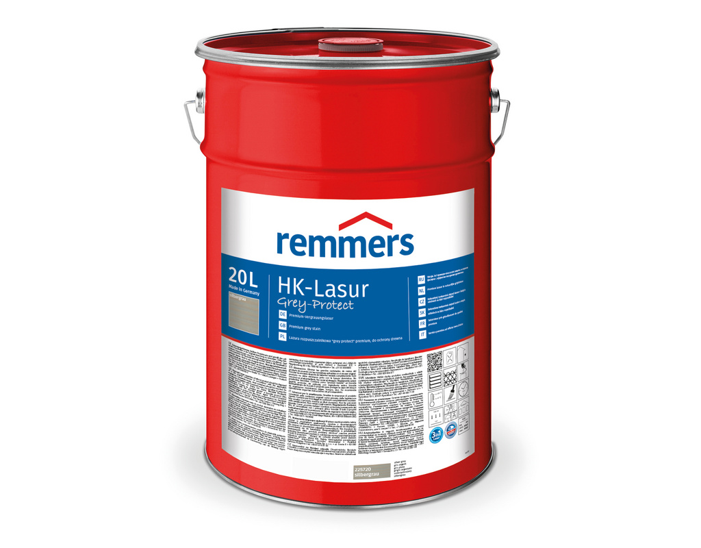 Remmers HK-Lasur Grey-Protect silbergrau ((RC-970) 20l) Remmers HK-Lasur Grey-Protect silbergrau ((RC-970) 20l)