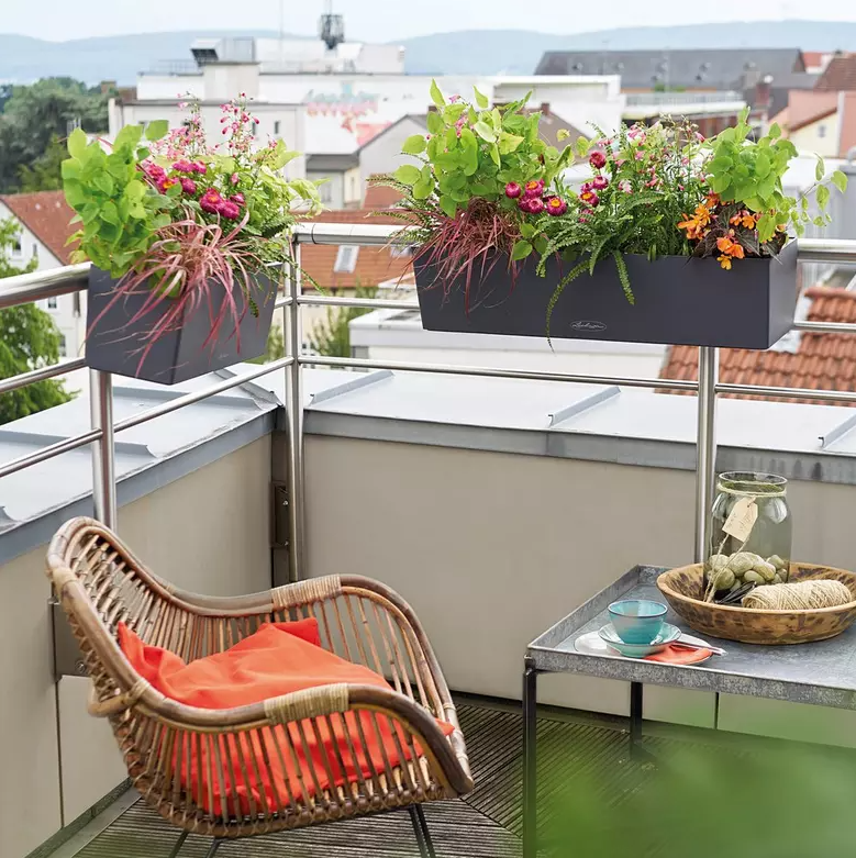 BALCONERA-Color-80-schiefergrau-2 Lechuza BALCONERA Color 80 schiefergrau Komplettset