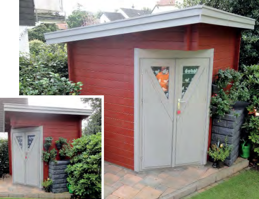Premium Gartenhaus Mayen