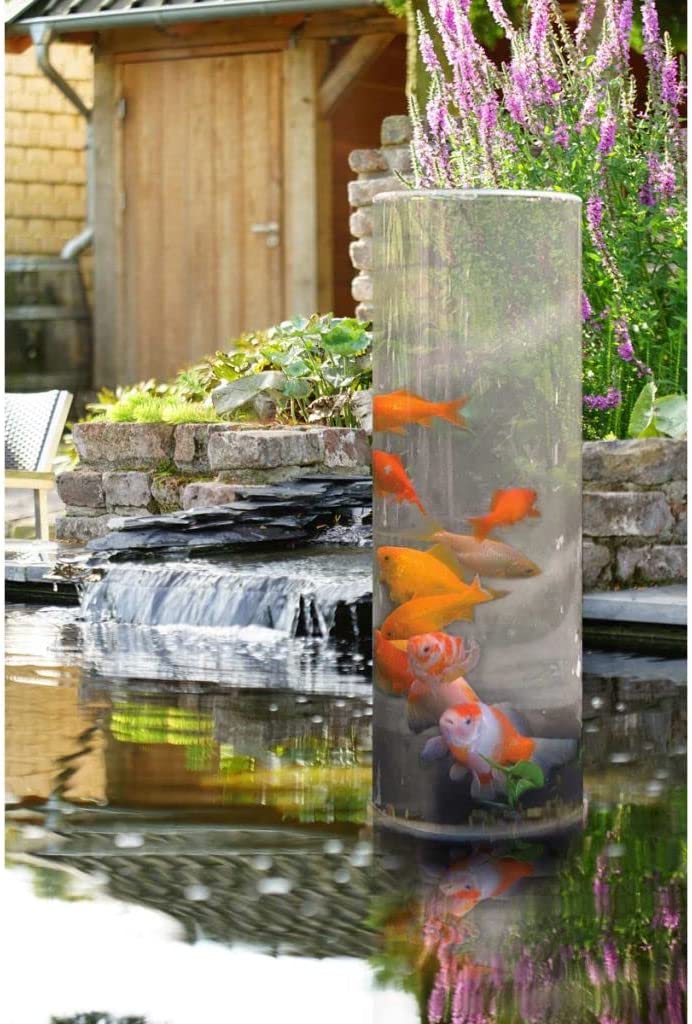 Ubbink FishTower 100 Fischsäule Fischturm Acryl H 100cm + Sockel