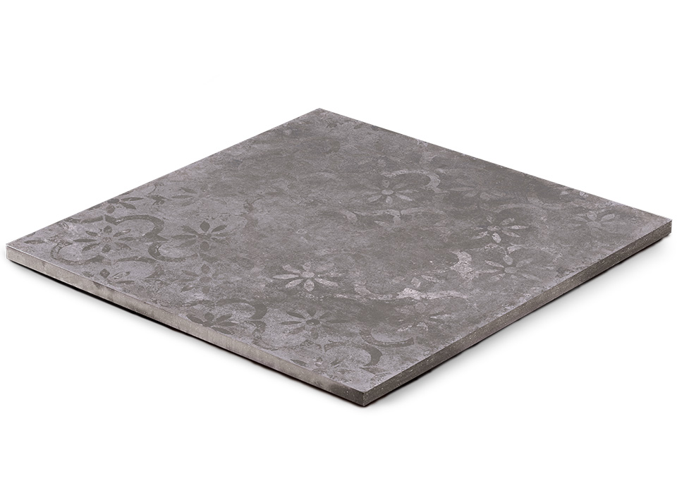 TEGEL_MOON_DECORO_3-4 KERAMIKPLATTE TEGEL MOON DECORO 90x90x2 cm FEINSTEINZEUG MODERN 25,92 m², 32 STK. (1 Palette)
