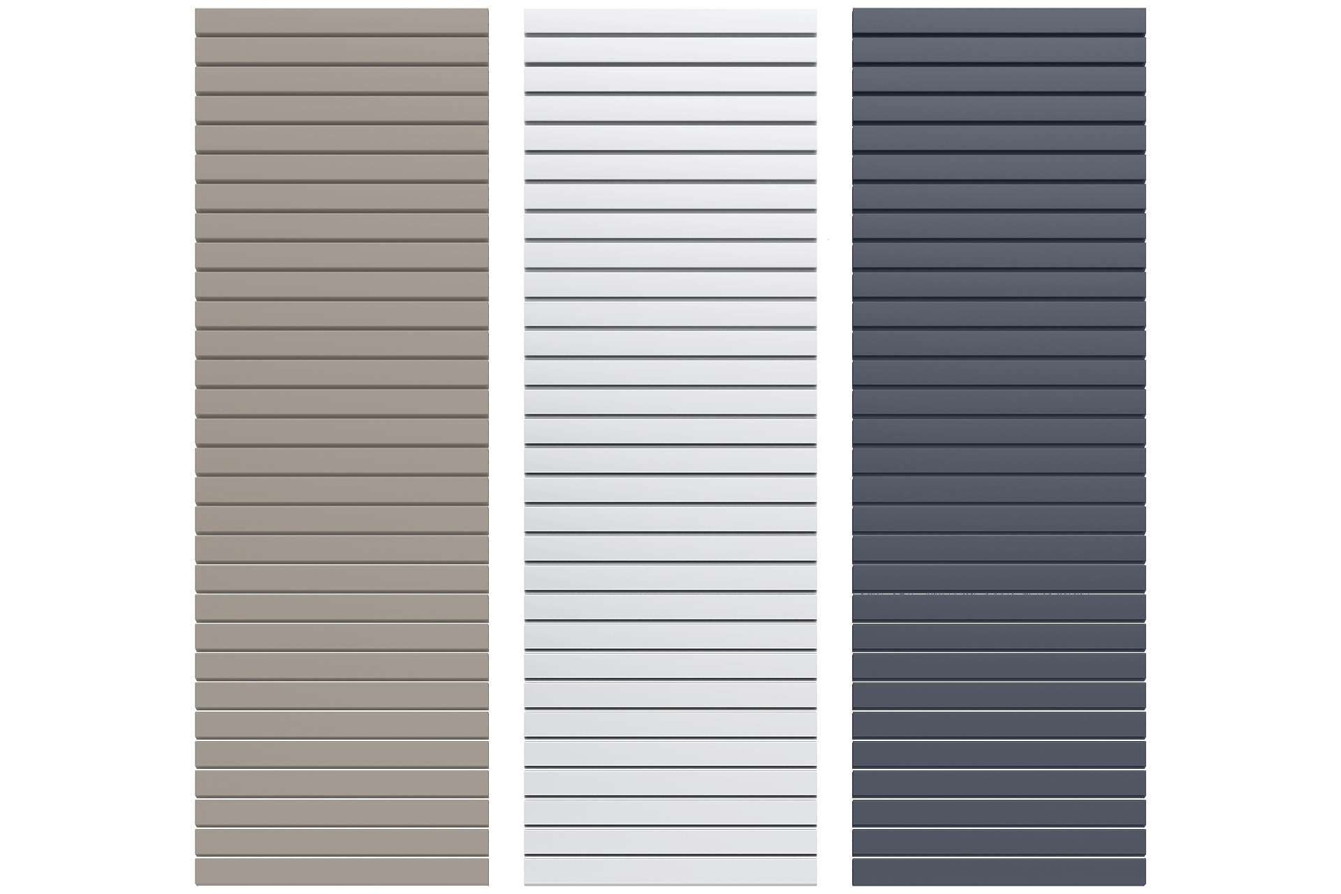 FarbeniWahRgw2e6vxA Aluminium Rhombuszaun ALU 60x180 cm terragrau Sichtschutz Steckzaun