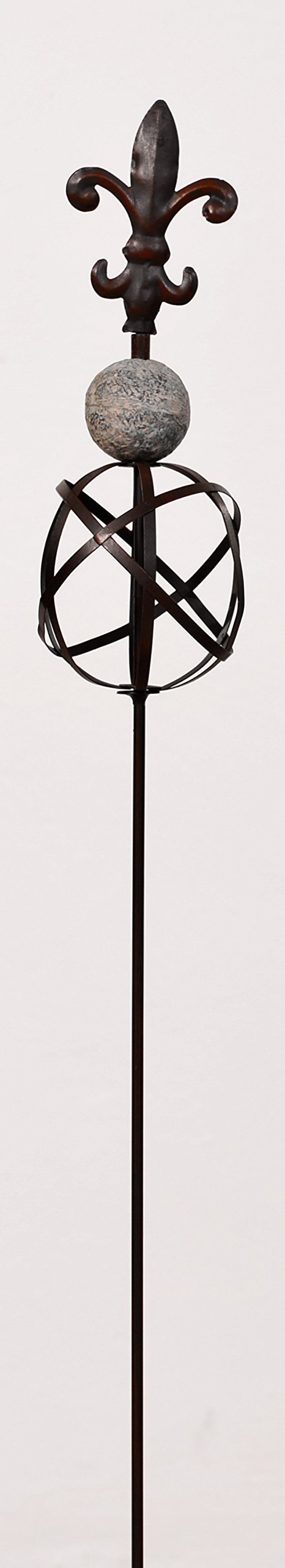 1 Stück Dekostab Romana H 100 cm (13235) Dekostecker Stab Stecker von Gartenwelt Riegelsberger