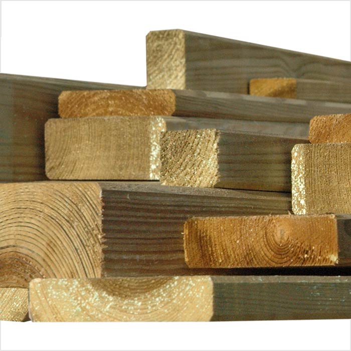 Glattkantbrett 20x90x4000 mm Kiefer imprägniert Diele Brett Konstruktionsholz