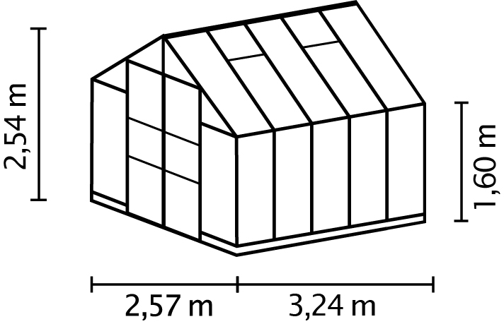 SK_GWH_Domus_8300_40004075_40004076_40004077_40004084_40004085_40004086_40004093_40004094_40004095 Gewächshaus Domus 8300 HKP6mm