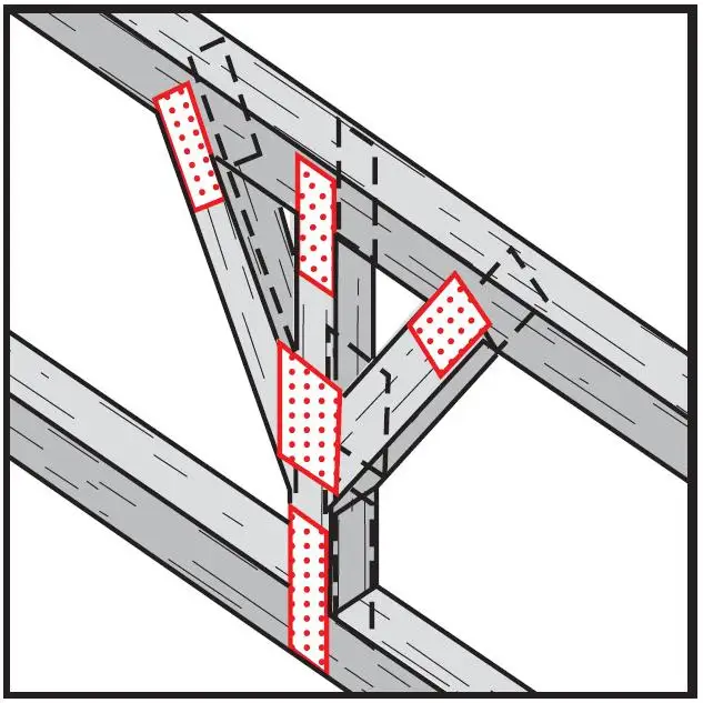 Lochplatten 200x80x2 Stahl verzinkt (1 (Stück) - 685 110 046 75)