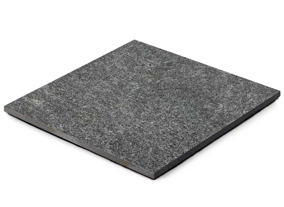 KERAMIKPLATTE COLOSSEO GLETCHER GRAU 60x60x2 cm FEINSTEINZEUG MODERN 0,72m², 2 STK.