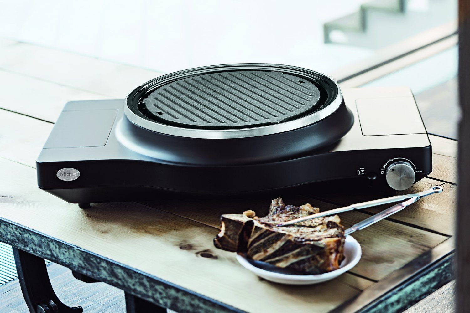 Rösle 25015 Gasgrill Rösle Buddy G40, schwarz