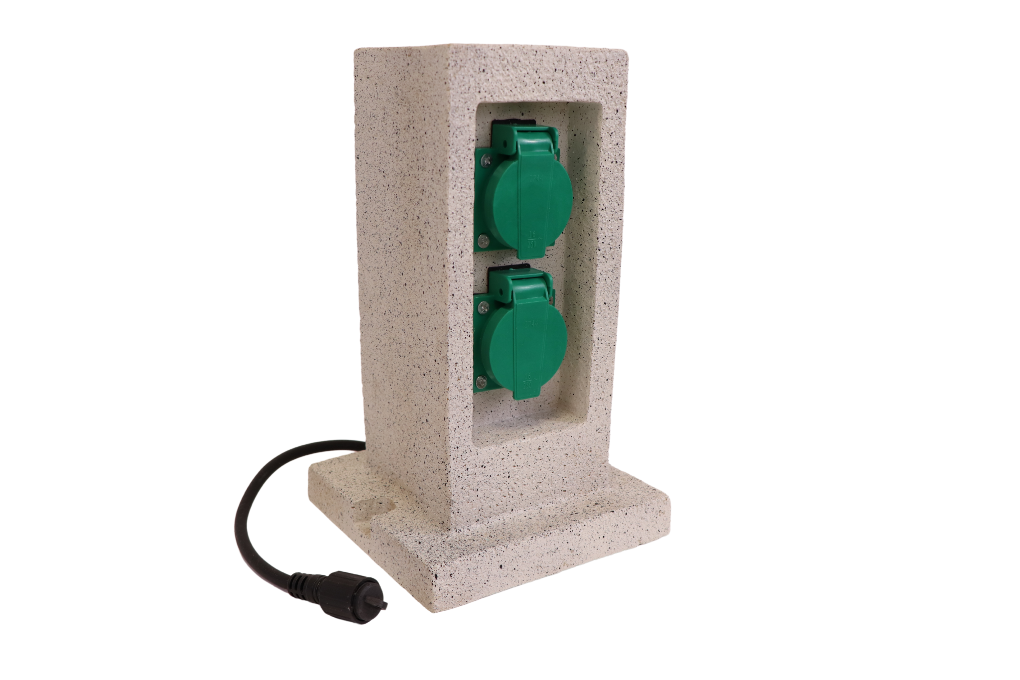 Easy Connect 66070 Steckturm mit zwei Steckern IP44 Schutzklasse 2