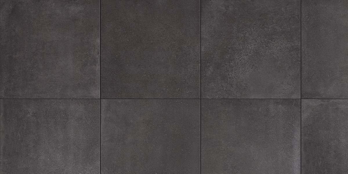 KERAMIKPLATTE CATTEDRALE ANTRAZYT 90x90x2 cm FEINSTEINZEUG MODERN 0,81 m², 1 STK.