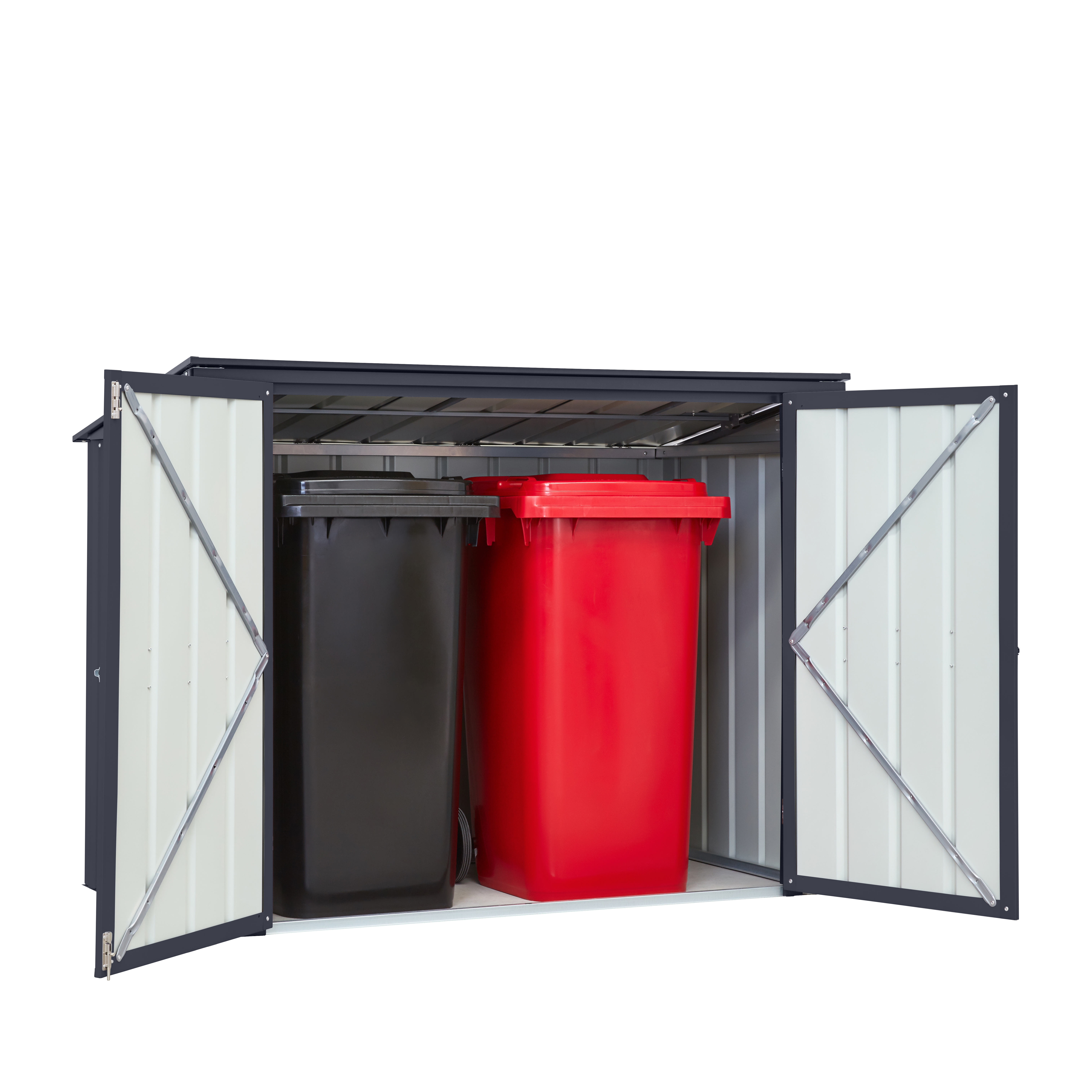 MGH_TonnenDepot_Easy_53_anthrazit_40003253_FS_06 Mülltonnenbox Tonnen-Depot „Easy“ 5x3 - 2bins