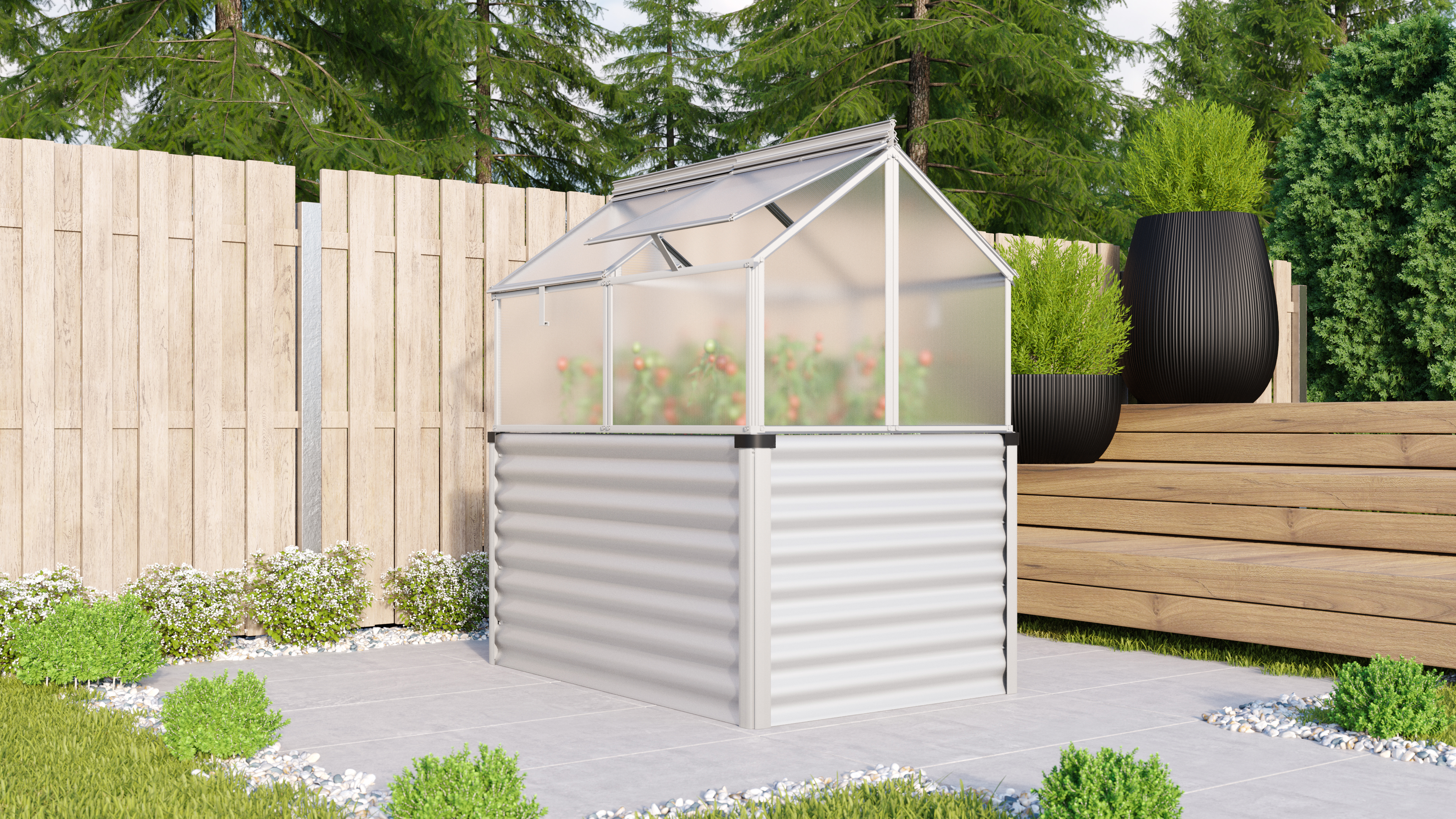 Hochfrühbeet Paris HKP4mm