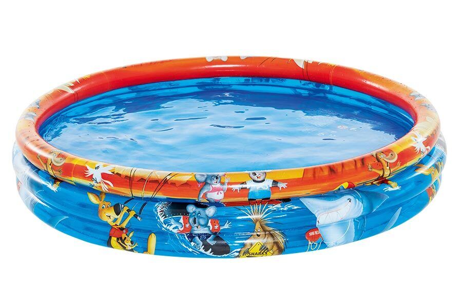 1jMUAZjfIokyhg Planschbecken Down Under Kinder Pool aufblasbar Outdoor Kleinkind Baby Becken