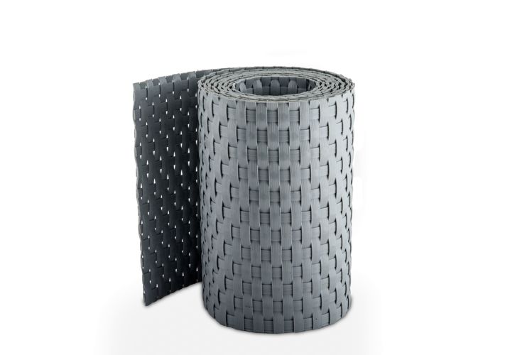 817_5 PREMIUM Sichtschutzstreifen RATTAN 2550x190x4 mm für Doppelstabmatten