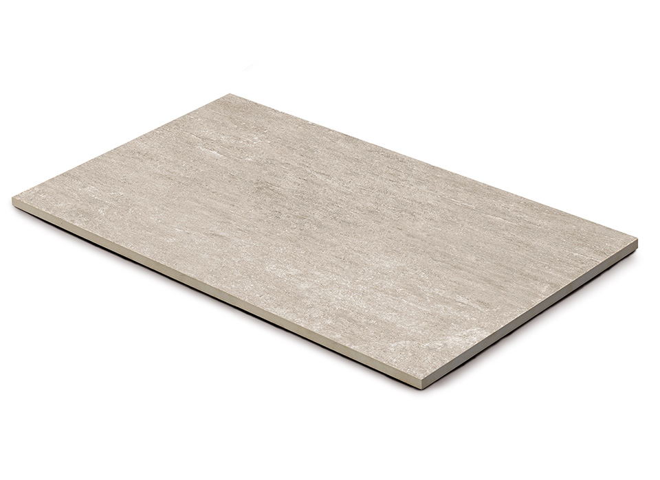 KERAMIKPLATTE PIETRA DI VALS SILVER 40x80x2 cm FEINSTEINZEUG MODERN 0,64 m², 2 STK.