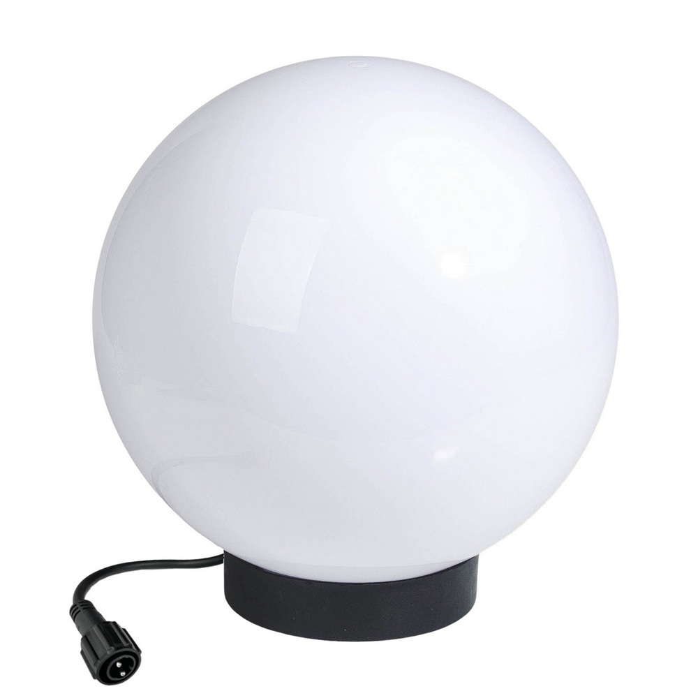 Leuchtkugel Ø 25 cm NEPTUNA - 230V/Klasse II - IP65 - E27 LED-Lampe - 5W - Warmweiß 3000°k