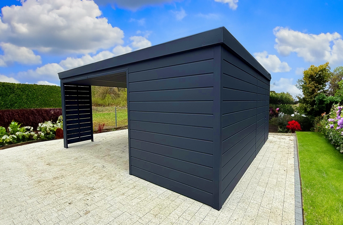 Carport PROST – Moderner Metall-Carport